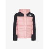 The North Face Himalayan 550 Down Jacket In Shady Rose-tnf Black