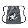 Nike Kids' Drawstring Bag (12l) In Grey