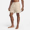 Nike Men's  Yoga Dri-fit 7" Unlined Shorts In Brown
