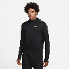 Nike Men's Dri-fit Element Uv Running Hoodie In Black