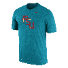 Nike Florida State  Men's Dri-fit College T-shirt In Blue