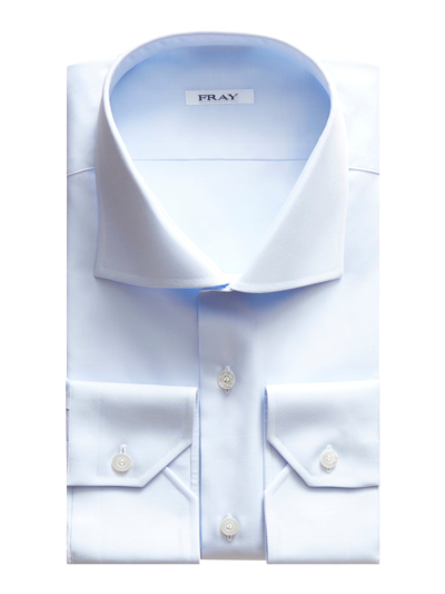 Fray Shirt With Pinces In Bluette