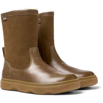 Camper Kids' Boots For Girls In Brown