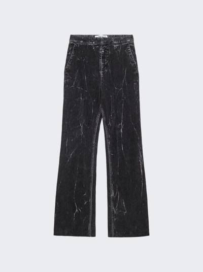 Loewe Bootcut Jeans In Charcoal