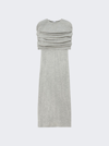 LOEWE CASHMERE CAPE TUBE DRESS