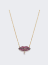 Delfina Delettrez Lips Necklace In 18k Gold