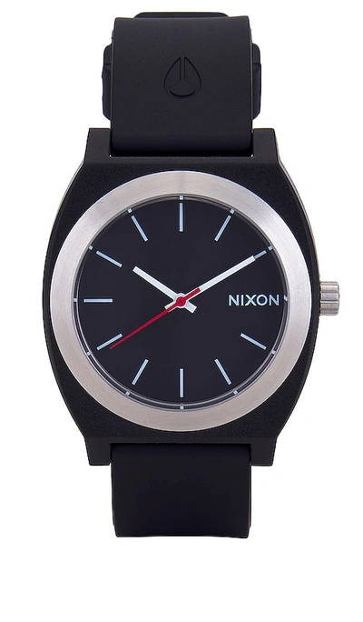 Nixon Time Teller Opp Watch In Black