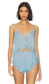 Kat The Label Harley Camisole In Blue