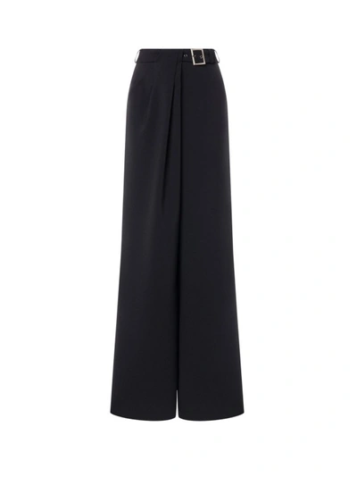 ALBERTA FERRETTI BLACK PALAZZO PANTS