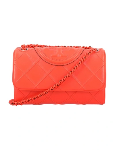 Tory Burch Fleming Soft Convertible Small Shoulder Bag In Red ModeSens