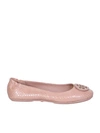 Tory Burch Pink Ballerina Flats In Pink