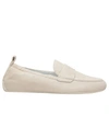 Candice Cooper Neutral Suede Deconstructed Loafer In Neutrals