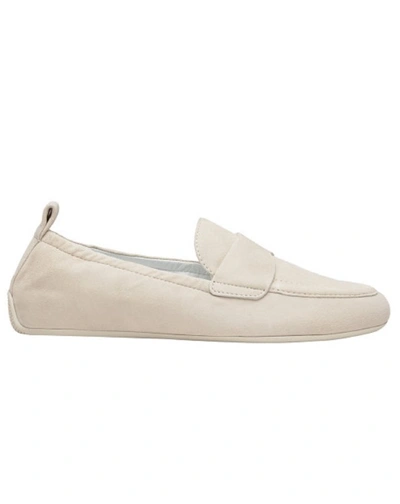 Candice Cooper Neutral Suede Deconstructed Loafer In Neutrals