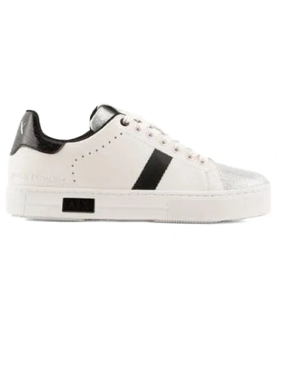 Armani Exchange Official Store Sneakers In White