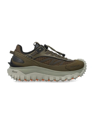 Moncler Trailgrip Gtx Low-top Sneakers In Green