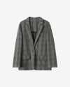 Isabel Marant Étoile Checked Wool Single Breasted Blazer