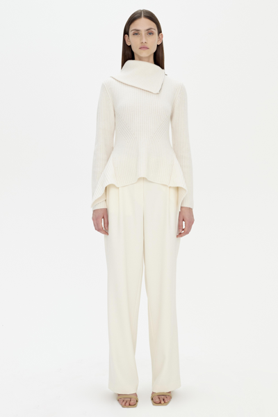 Jonathan Simkhai Keyara Sweater In Ivory