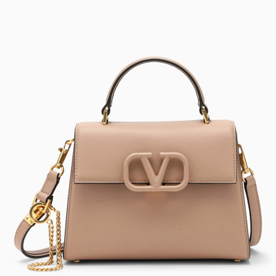 Valentino Garavani Small Vsling Tote Bag In Pink