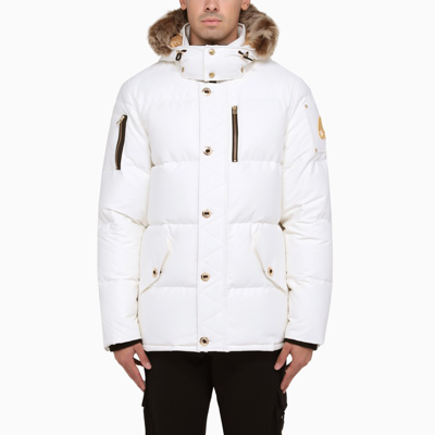 Moose Knuckles Down-filled Puffer Jacket In White