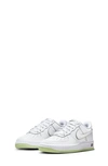 Nike Kids' Air Force 1 Sneaker In White/ Honeydew/ White/ Black