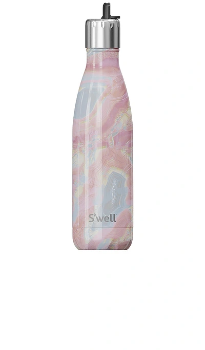 S'well 17oz Water Bottle With Flip Straw Cap In Pink