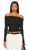 Sophie Rue Triomphe Top In Black