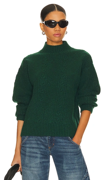 525 Lexi Sweater In Dark Green