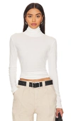 Lamade Roosevelt Turtleneck Tee In Ivory