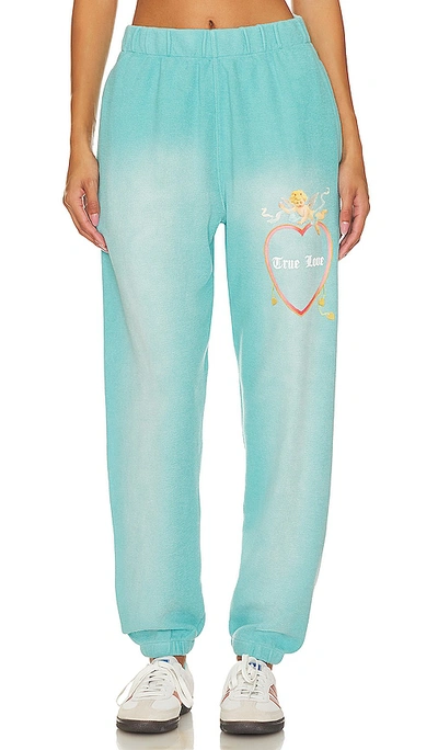 Boys Lie Head Over Heals Sweatpants In Teal