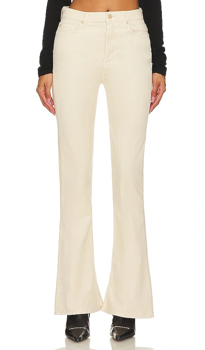 7 For All Mankind Ultra High Rise Skinny Boot In Ivory