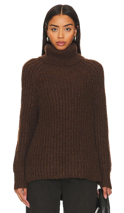 525 Stella Jumper In Chocolate