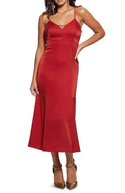 Guess Monique Slipdress In Red