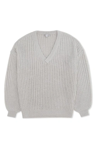 Guess Nara Rib Sweater In Grey