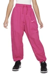 Nike Sportswear Big Kids' (girls') Woven Pants In Pink