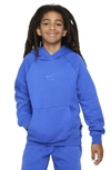 Nike Air Big Kids' Pullover Hoodie In Blue