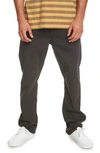 Quiksilver Far Out Stretch 5-pocket Pants In Black