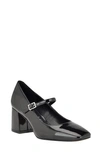 Calvin Klein Jatlee Block Heel Pump In Black