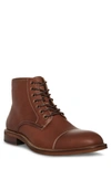 Steve Madden Men's Hodge Lace-up Boots In Tan Leather