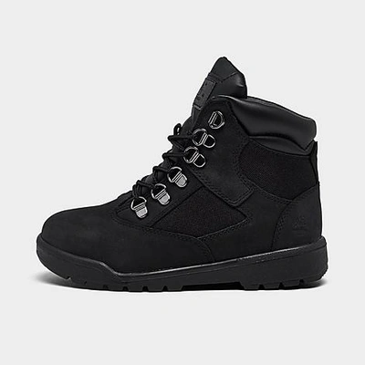 Timberland Kids' 6 Inch Field Boots In Black