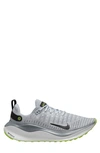 Nike Infinity Run 4 Reactx Flyknit Running Sneakers In Gray