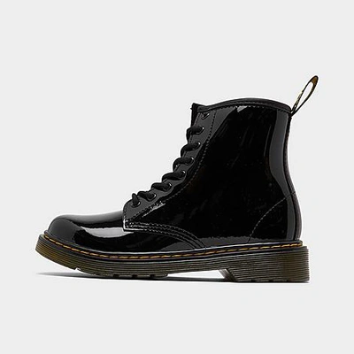 Dr. Martens' Dr. Martens Girls' Little Kids' 1460 Patent Leather Lace-up Boots In Black Patent
