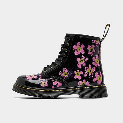 Dr. Martens Babies'  Girls' Toddler 1460 Softy T Leather Boots In Black T Lamper