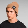 The North Face Inc Big Box Beanie Hat In Almond Butter