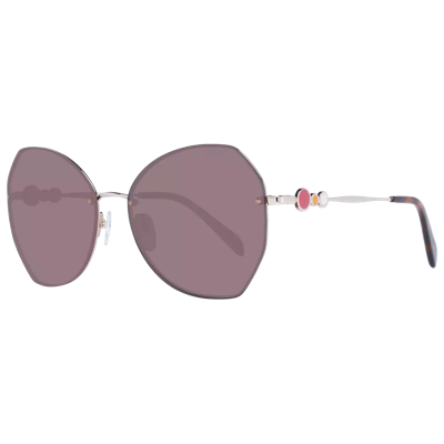 Emilio Pucci Rose Gold Women Sunglasses