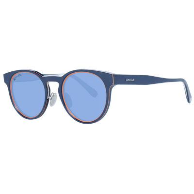 Omega Blue Unisex  Sunglasses