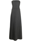 ALBERTA FERRETTI SLEEVELESS LONG DRESS