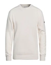 Star Point Man Sweater Off White Size Xl Virgin Wool
