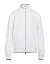 Armani Exchange Man Sweatshirt White Size Xs Cotton, Polyester, Elastane