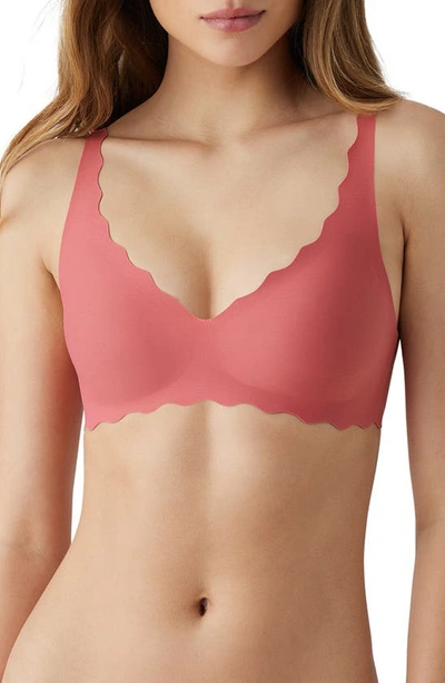 B.tempt'd By Wacoal B. Tempt'd By Wacoal B. Wow'd Wire Free Comfort Bra In Slate Rose
