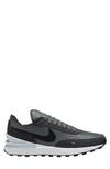 Nike Men's Waffle One Leather Shoes In Grey
